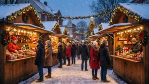 Christmas Market Glow