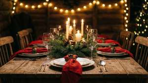 Christmas Table Setting