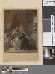 Christopher Sly and the Page, as His Wife