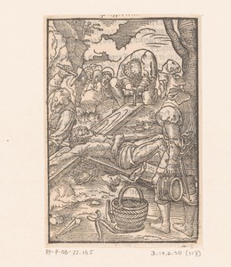 Christus aan het kruis genageld