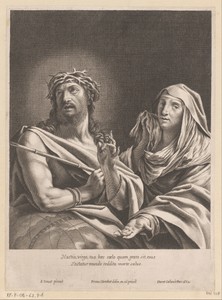 Christus als Man van Smarten en Maria als Mater Dolorosa.