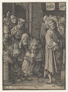 Christus bedreigd met steniging