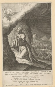 Christus biddend in Gethsemane