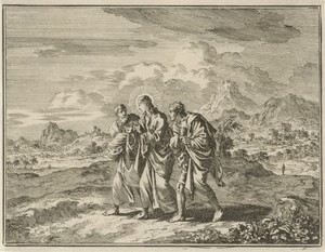 Christus en de Emmaüsgangers