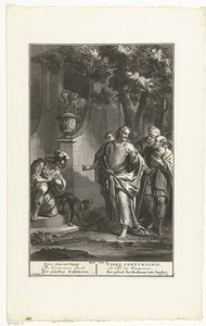 Christus en de hoofdman (centurio) uit Kafarnaüm