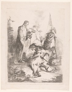Christus en de hoofdman van Kafarnaüm