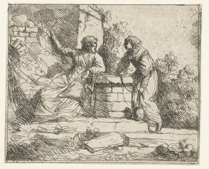 Christus en de Samaritaanse vrouw