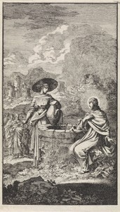 Christus en de Samaritaanse vrouw bij de put