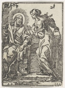 Christus en de Samaritaanse vrouw