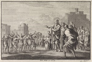 Christus en de tien melaatsen