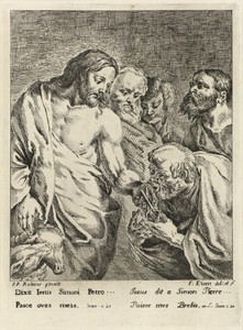 Christus geeft de sleutels aan Petrus