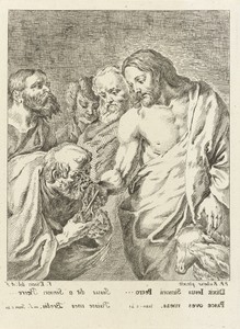 Christus geeft de sleutels aan Petrus