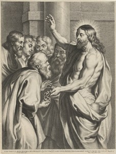 Christus geeft Petrus de sleutels