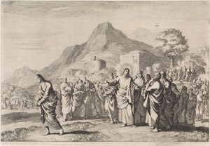 Christus geeft raad aan een rijke jongeling
