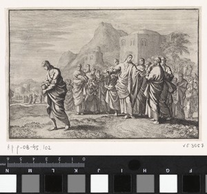 Christus geeft raad aan een rijke jongeling