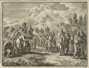 Christus geneest de blinde Bartimeus
