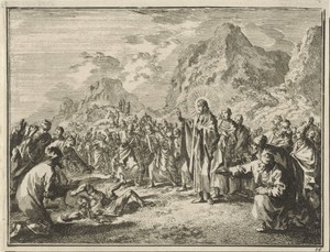 Christus geneest een bezeten kind