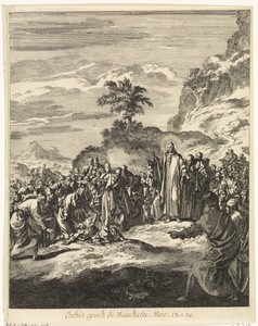 Christus geneest een bezeten man