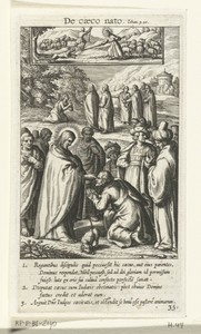 Christus geneest een man die blind geboren is
