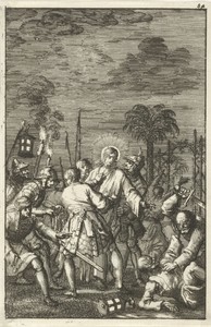 Christus gevangengenomen in de hof van Gethsemane