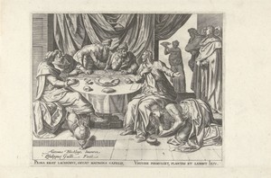 Christus gezalfd door Maria Magdalena