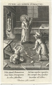 Christus helpt Jozef