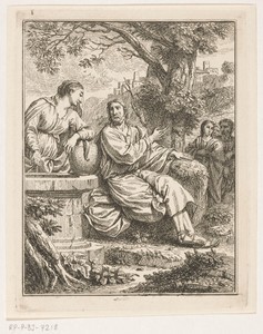 Christus in gesprek met de Samaritaanse vrouw
