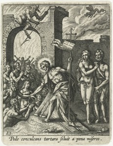 Christus in het voorgeborchte
