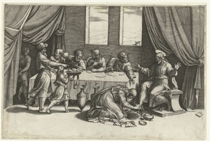 Christus in huis van Simon de Farizeeër
