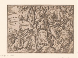 Christus onderwijst zijn discipelen