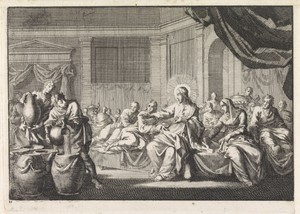 Christus op de bruiloft te Kana