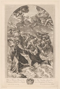 Christus redt Peter van de verdrinkingsdood