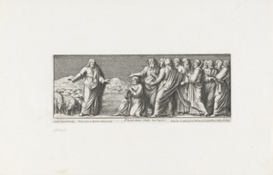 Christus stelt Petrus aan als hoofd van zijn kerk