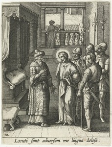 Christus terug bij Pilatus