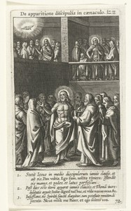 Christus verschijnt aan de discipelen en de ongelovige Thomas