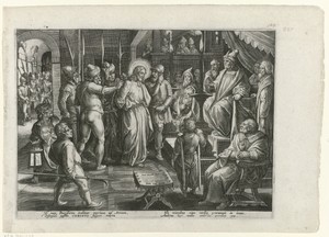 Christus voor de hogepriester Annas