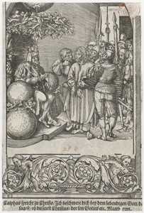 Christus voor Herodes
