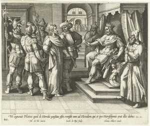 Christus voor Herodes