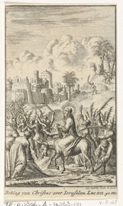Christus voorspelt de vernietiging van Jeruzalem