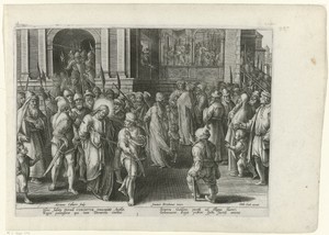 Christus wordt naar Herodes gezonden