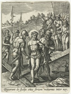 Christus wordt uitgekleed
