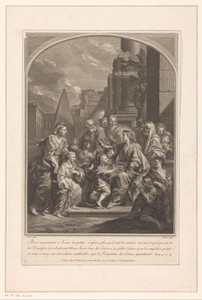 Christus zegent de kinderen