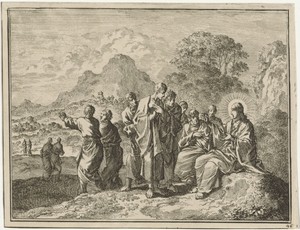 Christus zendt de twaalf apostelen uit