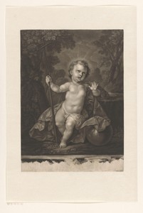 Christuskind als Salvator Mundi