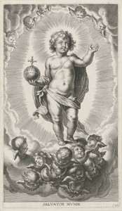 Christuskind met rijksappel
