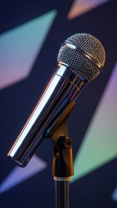 Chrome FNF Mic Minimal