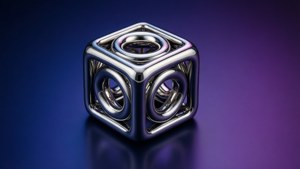 Chrome Infinity Cube