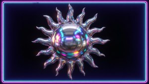 Chrome Metallic Sun