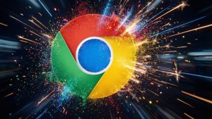 Chrome Particle Explosion
