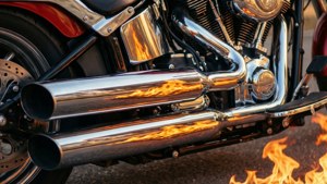 Chrome Pipes Fire